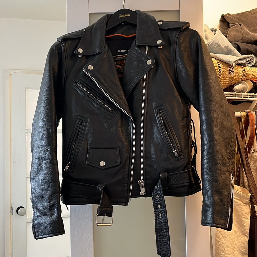 Barely worn Milwaukee Leather Motorcycle Jacket - Picture 1 of 6